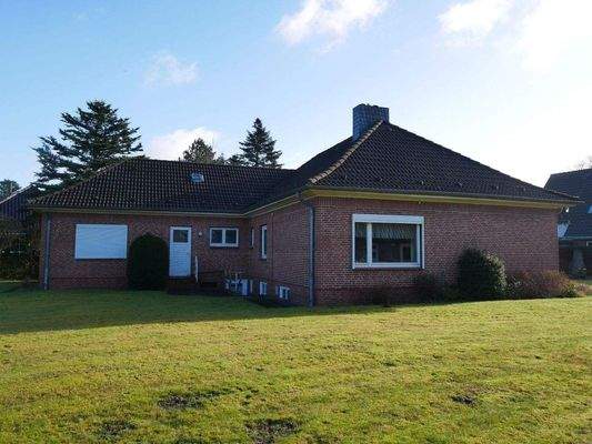 Außen - rückwärtige Ansicht