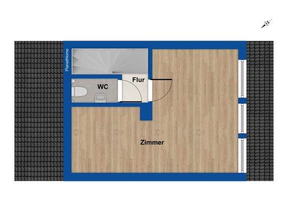 Grundriss Dachgeschoss