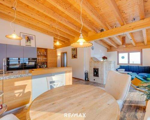 Küche und Essbereich