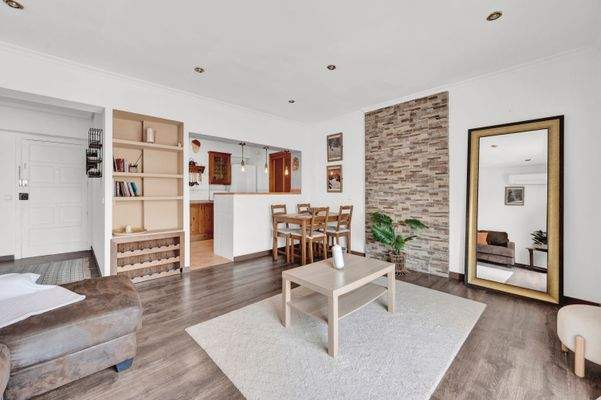 Living area in apartment in Portals Vells 2