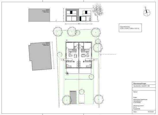 Grundriss Doppelhaus Weiden
