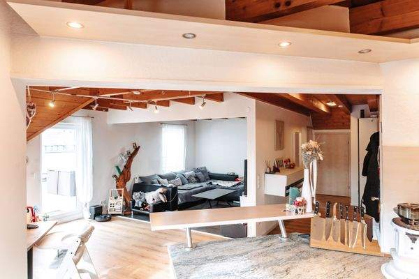 Offener Wohn und Essbereich