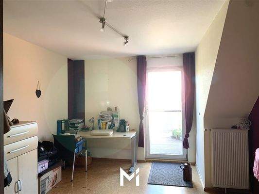 Büro Dachgeschoss mit Zugang zum Balkon