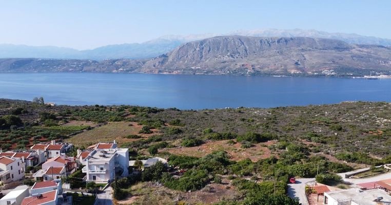 Kreta, Aroni: Grundstück mit Meerblick und hoher B