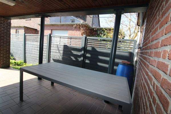 Überdachte Terrasse