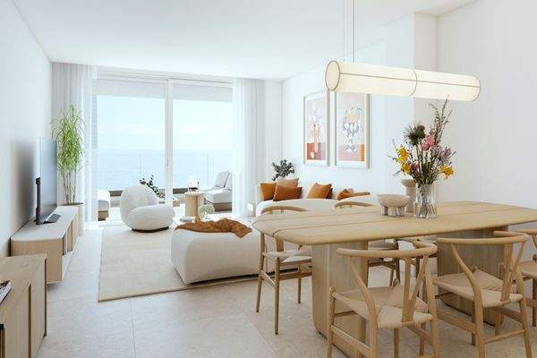 Wohn- und Essbereich mit Küche