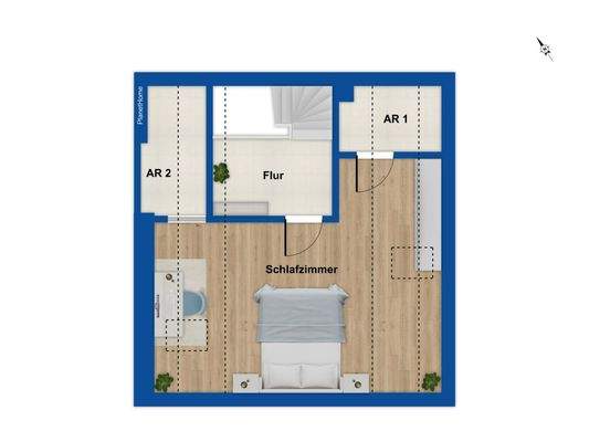 Grundriss Dachgeschoss