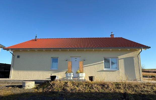 Ansicht mit Eingangsbereich