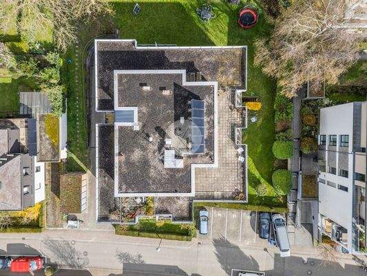 Ansicht auf die Terrasse