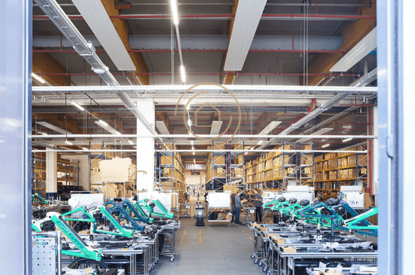 Innenansicht - Produktion