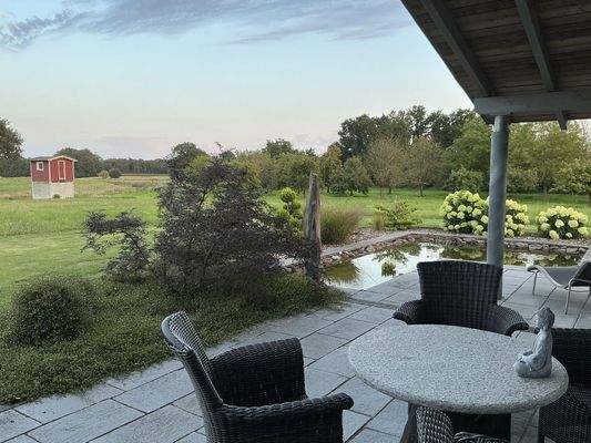 Blick von er Ostterasse