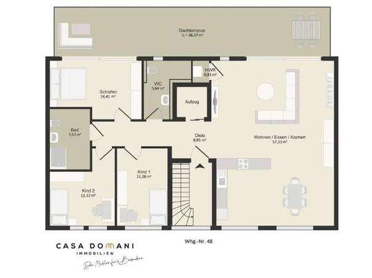 4 Zimmer Alternative