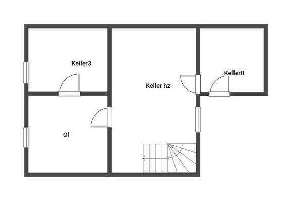 Gästehaus Kellergeschoss