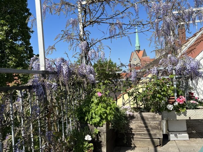 Zweigeteilt und doch eins: sonnig, ruhig, zentral, große Terrassen- 4. und 5. OG Nähe Moltkeplatz