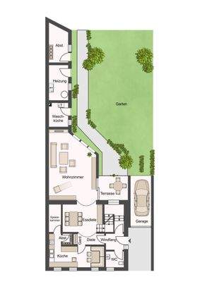 Grundriss Erdgeschoss