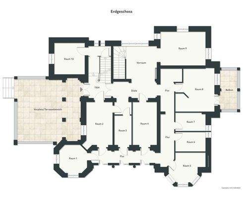 Grundriss Erdgeschoss