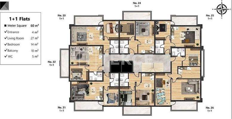 City View Real Estate in Alanya Mahmutlar