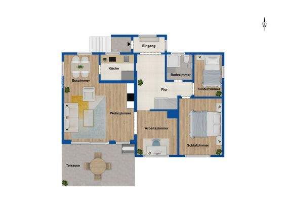 Grundriss Erdgeschoss