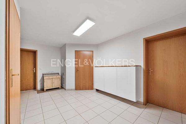 Flur im Kellergeschoss