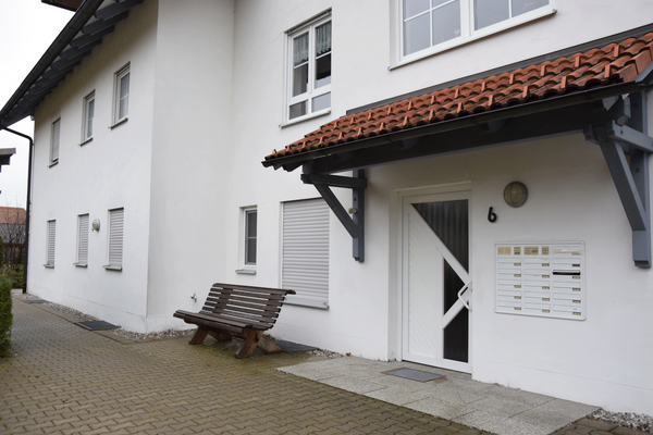 Eingangsbereich Wohngebäude