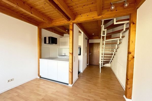 Blick zur Küche 2.OG