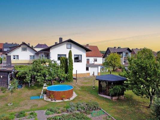 Haus Nr. 16 - Rückansicht der Immobilie