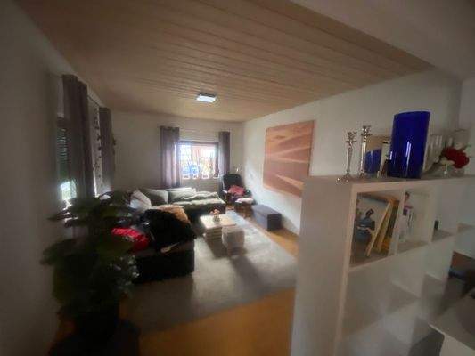 Blick in das Wohnzimmer EG