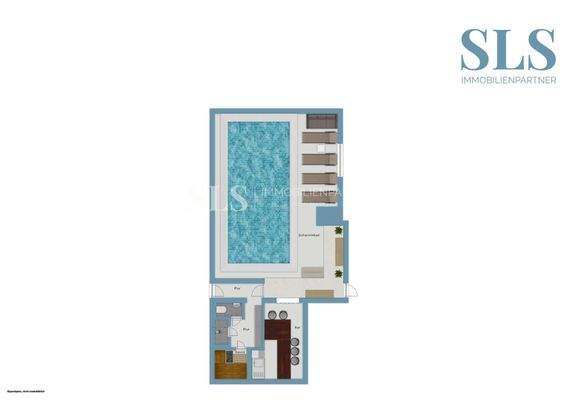 Grundriss Schwimmbad