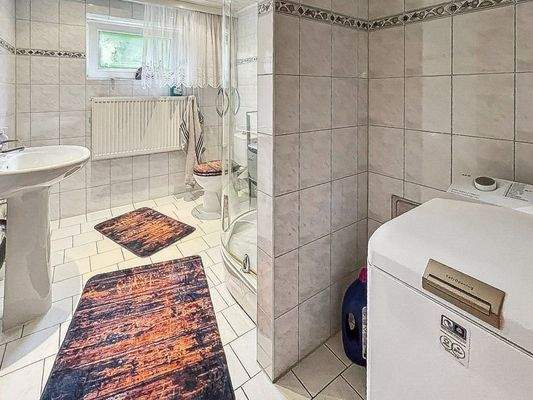 Duschbad im Kellergeschoss