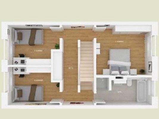 Grundriss 1. Obergeschoss