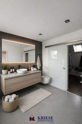 Badezimmer m. Ankleide