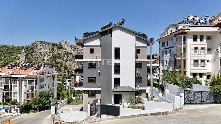 Elegant Apartments in a Complex with a Pool in Fethiye Muğla