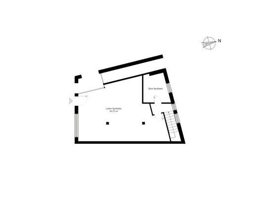 Grundriss Apotheke EG