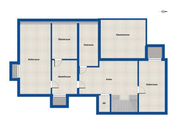 Grundriss Kellergeschoss