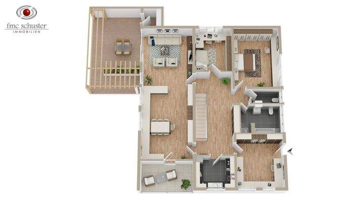 Grundriss Obergeschoss