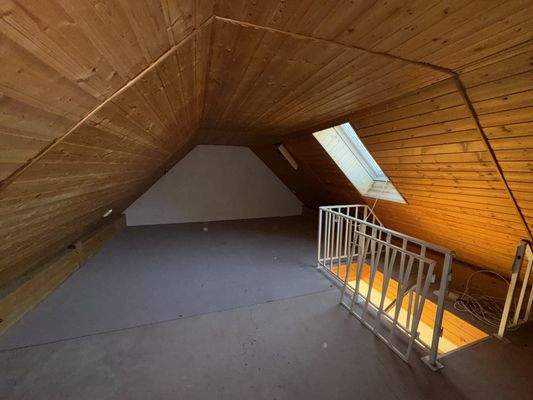 Ausgebauter Dachboden