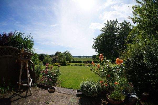 Ausblick von der Terrasse