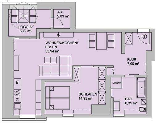 Dr.-Friedrichs-Ring 20, 3_OG, WE 3