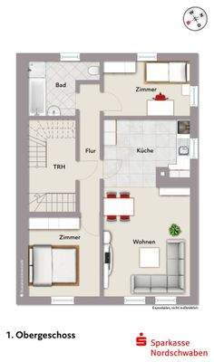 Grundriss 1. Obergeschoss