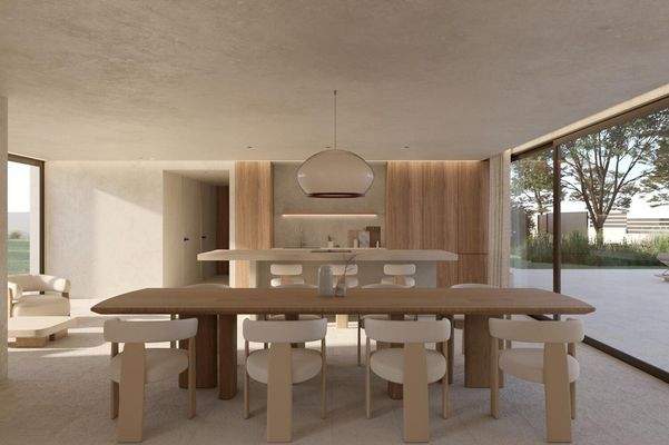 Essbereich und Küche