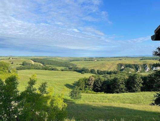 Blick Richtung Siena