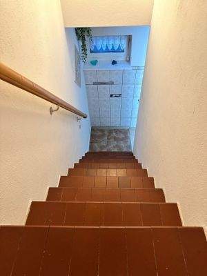 Treppe zum Kellergeschoss (Souterrain)