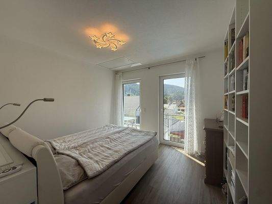 Schlafzimmer Ausblick