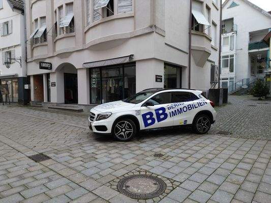 Direkt in der Fußgängerzone