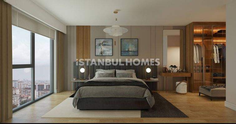Elegant Flats in a Complex with Indoor Pool in İstanbul