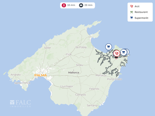 Standortkarte Mallorca