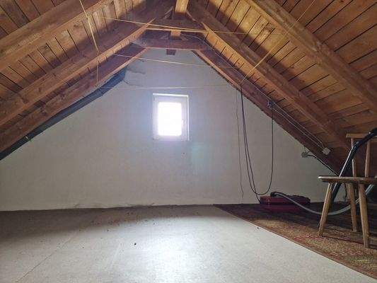 Dachboden - trocken und praktisch