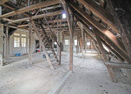 Dachgeschoss nach Entkernung