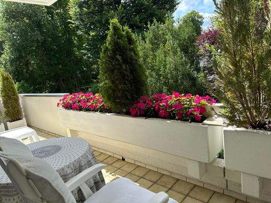 nicht einsehbarer Balkon