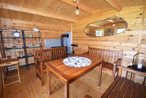 Innenansicht Gartenhaus